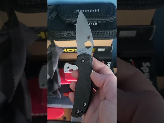 The Sage 5 is a near perfect edc knife! It's an absolute joy to use. #edc #spyderco #knives #fyp