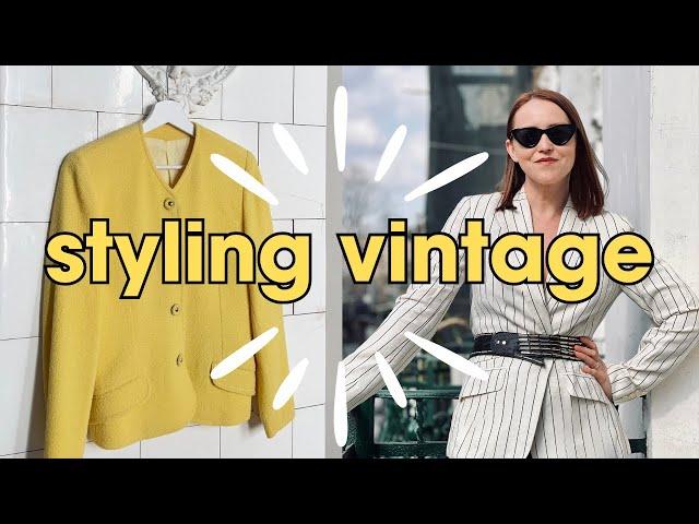 4 Ways to Style Vintage Clothing in Your Outfits