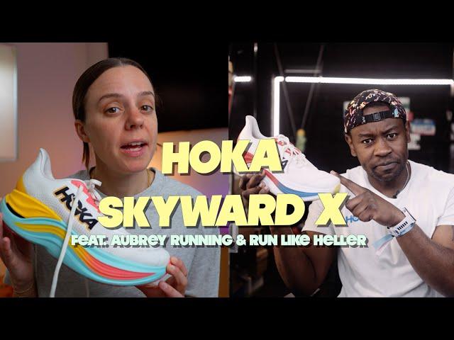 Hoka Skyward X | Run Like Heller & Aubrey Running Collab