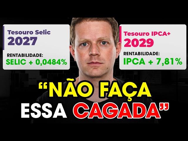 TESOURO IPCA+ 7% ou TESOURO SELIC 2027: qual é o MELHOR em 2025?