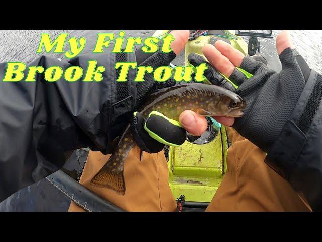My first Brook trout/speckled from my outlaw 11.5 kayak and some beautiful river stops.
