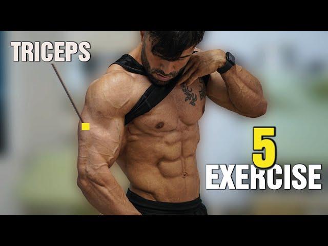 The BEST Exercises For Bigger Triceps