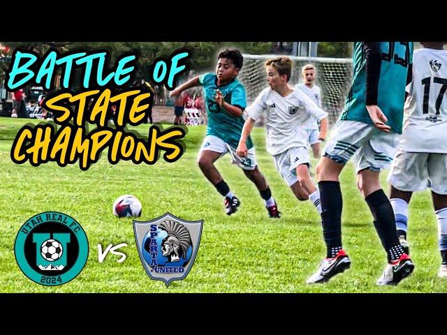 Two State Cup Champions Face Off in Vegas Semifinal! | U13 Utah Real FC vs U13 Sparta United E64