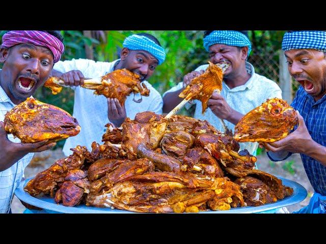 MUTTON SHUWA | Traditional Omani Shuwa Recipe Cooking in Indian Village | Underground Slow Cooking