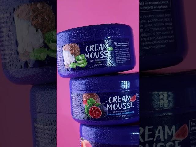 «Cream Mousse» – серия натуральных питательных кремов с невероятно нежной сливочной текстурой 