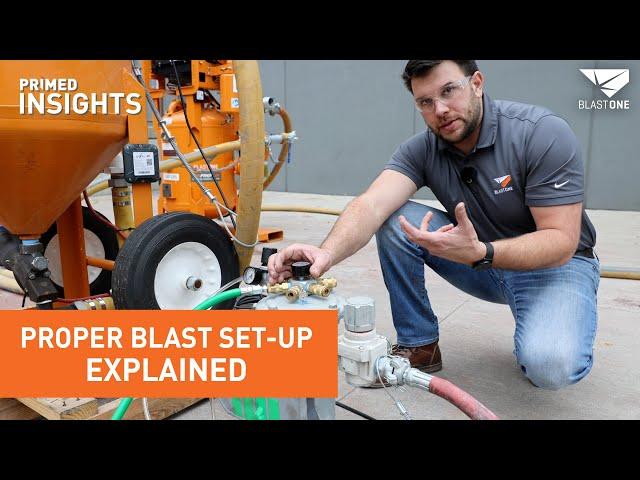 Sand blast set up 101 - easy how to guide (for beginners)