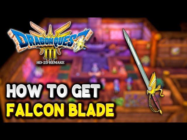 Dragon Quest 3 HD-2D Remake FALCON BLADE LOCATION