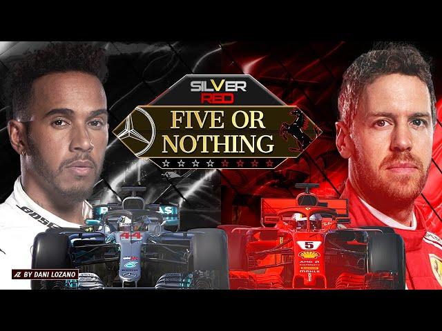 SILVER VS RED F1 2018 [Five or Nothing] Sebastian Vettel vs Lewis Hamilton | FLoz F1 Documentary