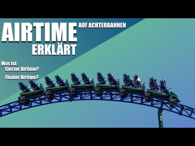 AIRTIME on ROLLER COASTERS explained | Intensity & Duration | English Subtitles available!