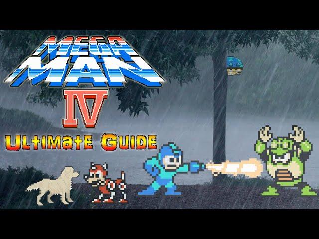 #MegaManIV Mega Man 4 - NES - ULTIMATE GUIDE - ALL Bosses, ALL Items, ALL Castles, 100%