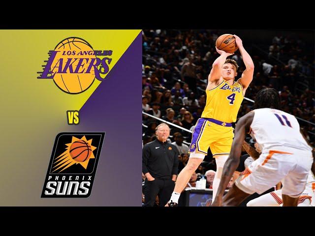 Lakers vs Suns | Pre Season Lakers Highlights