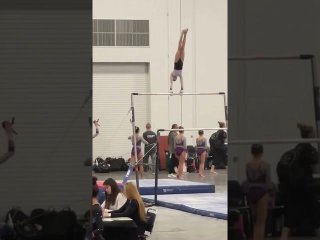 Level 7 Gymnastics near perfect 10!!  9.950 Uneven Bars, 2023