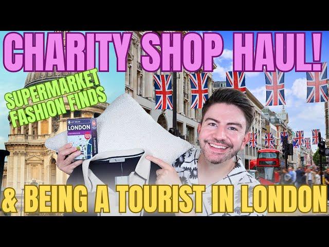 Charity Shop Haul & Being a Tourist in London! MR CARRINGTON