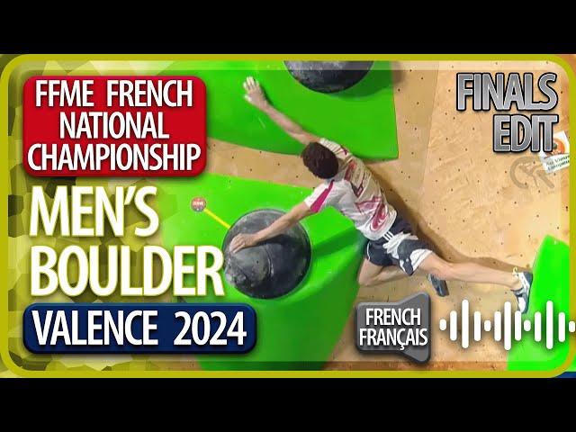 French National Championships | Boulder Finals | Men's | 2024