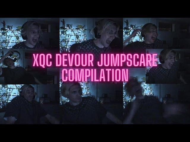 xQc's Devour Jumpscare Compilation