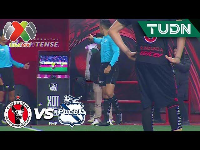 ¡SE SALVAN LOS XOLOS! VAR evita el segundo | Tijuana 0-1 Puebla | Liga Mx -AP2024 - J16 | TUDN