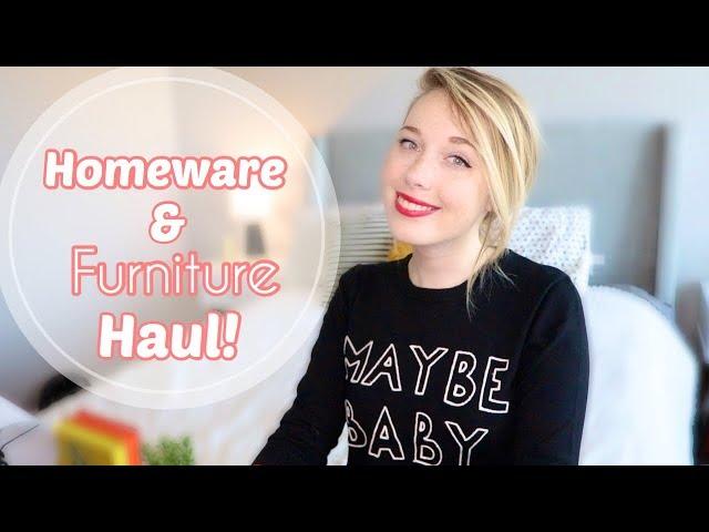 Homeware and Furniture Haul + Apartment Tour Update!