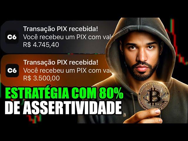 Estratégia SIMPLES para GANHAR R$ 500 por dia no Bitcoin | Trading Market