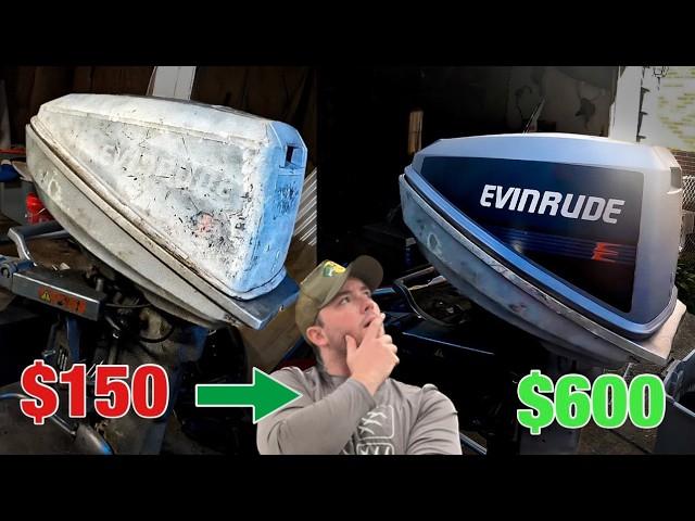 How I Flip Boat Motors for QUICK CASH (Best Side Hustle?)