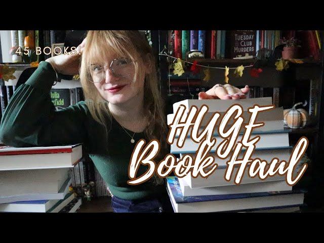 Huge Fall book Haul ~ 45 books ~ Mystery, Fantasy & More