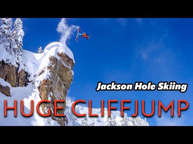 Jackson Hole Massive Air, Backcountry Skiing, Straight lines & Couloirs | O_leeps