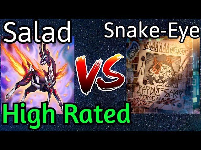 Salamangreat Vs Kashtira Snake-Eye High Rated DB Yu-Gi-Oh!