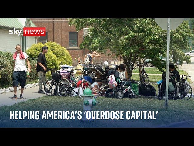 US opioid crisis: How America's 'overdose capital' is helping addicts off drugs