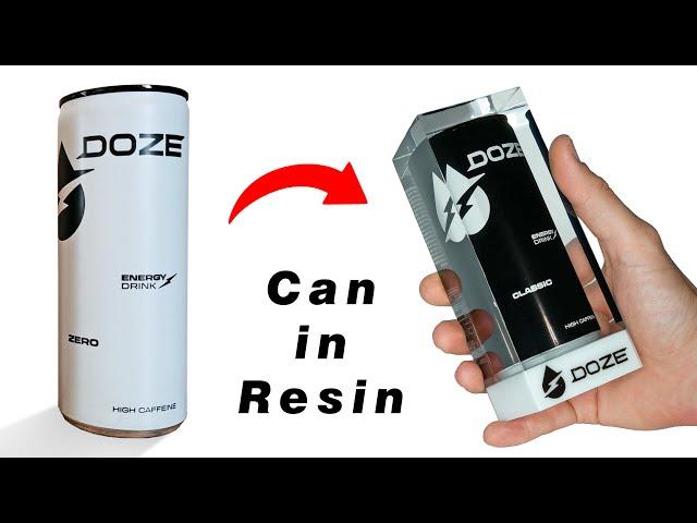 DOZE can in Epoxy Resin / @BuddaTV