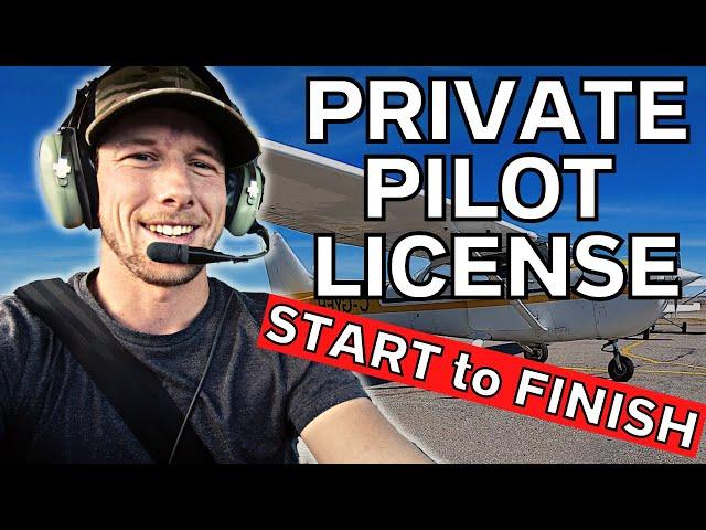 PRIVATE PILOT LICENSE 2024 | Start to Finish | Full Process Explained #flighttraining