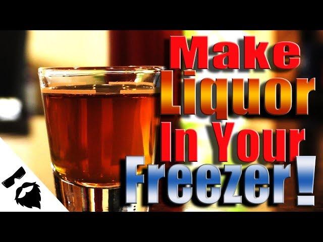 How to make APPLE JACK! FREEZER MOONSHINE! 35% ABV with FREEZE DISTILLING