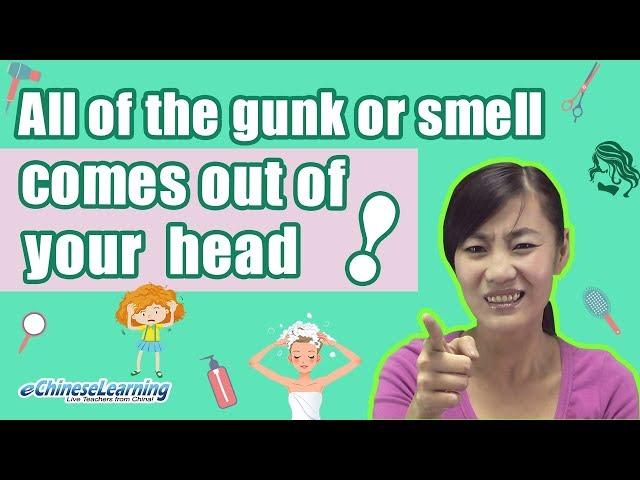 Advanced Mandarin Chinese: "Snot, Smells and Eye Gunk" with eChineseLearning