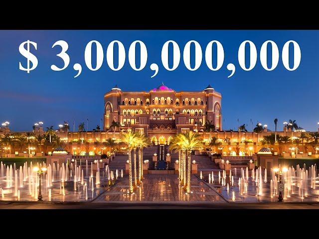 Emirates Palace, 7-Star Luxury Hotel in Abu Dhabi, $3 Billion Hotel (4K Tour & Vlog)