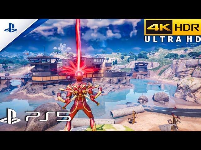 Fortnite (PS5) 4K 60FPS HDR Gameplay (Iron Spider)