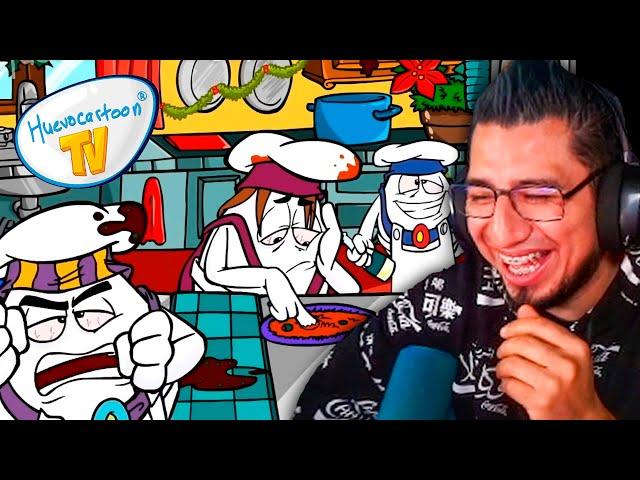 Fedelobo Reacciona a Huevo Cartoon (Muy Gracioso y Mucha Risa)