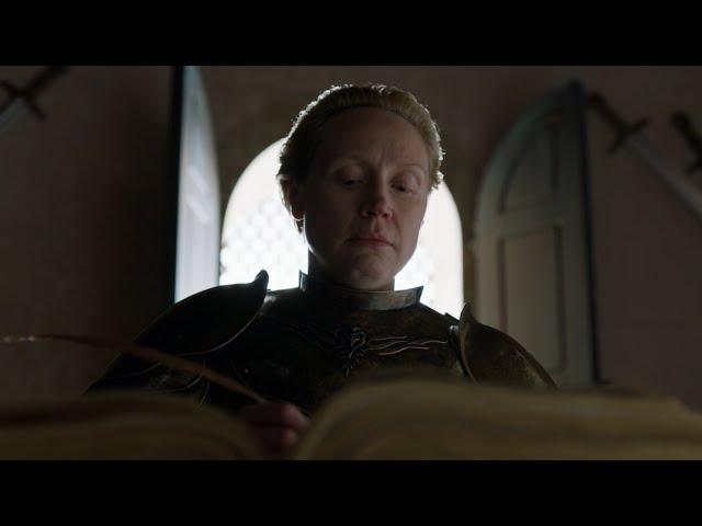 Brienne Of Tarth Writes Legend of Jaime Lannister - King Slayer - Game Of Thrones Season 8 Episode 6