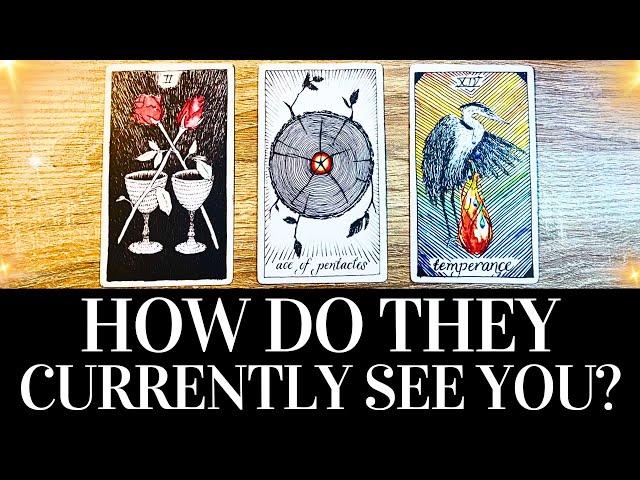 PICK A CARD ️ HOW DO THEY CURRENTLY SEE YOU?  WHAT THEY TRULY THINK OF YOU? ️  Tarot Reading 