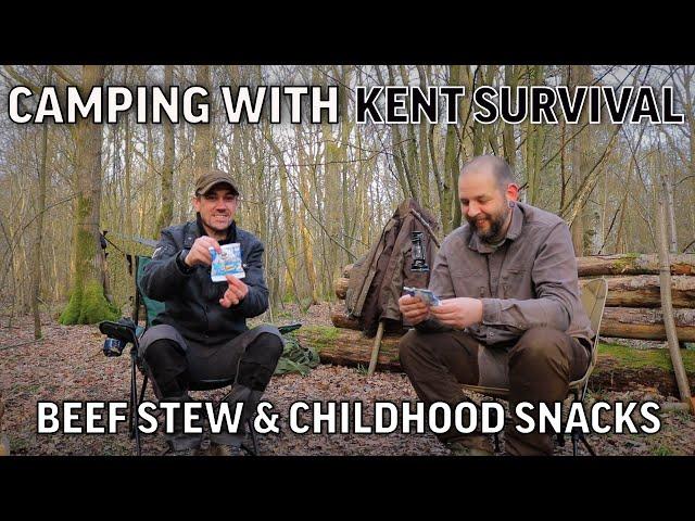 Woodland Hammock Camping With KENT SURVIVAL - Dutch Oven Cooked Beef Stew