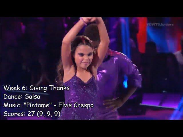  Ariana Greenblatt - Dancing With The Stars: Juniors Performances