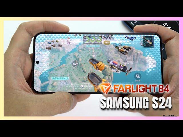 Samsung Galaxy S24 Farlight 84 Gaming test Update | Exynos 2400, 120Hz Display