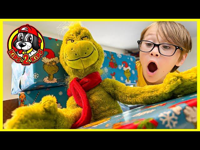 CHRISTMAS GIVEAWAY The Grinch Stole CALEB AND ISABEL'S Monster Trucks