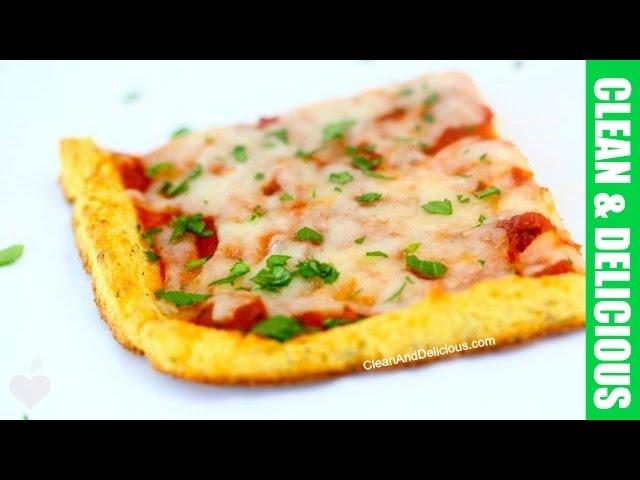 Cauliflower Crust Pizza Recipe - That Does NOT Fall Apart!