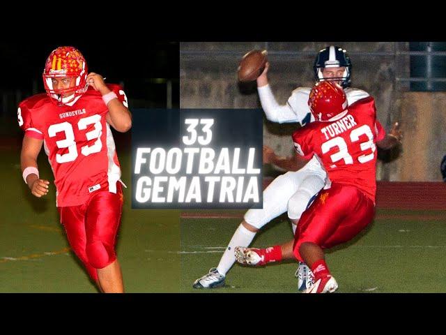 D.A.T.A. Productions Media High School Football Highlights #33 With Gematria