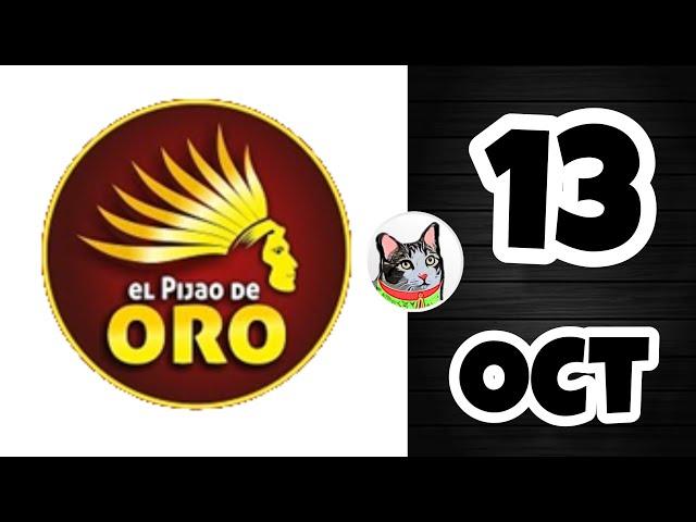 Resultado EL PIJAO DE ORO Domingo 13 de Octubre de 2024