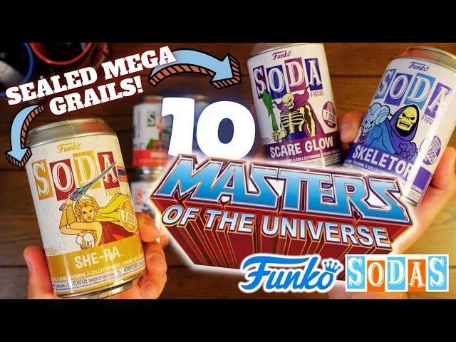 MOTU FUNKO SODA GRAILS! | 10 Masters of the Universe Funko Soda Figures | SHE-RA SCARE GLOW HE-MAN!