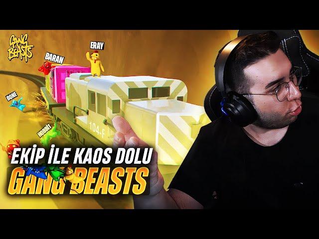 SONA KALAN KAZANIR!! | EKİP İLE GANG BEASTS #11