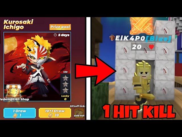 New *KUROSAKI ICHIGO* Events in Bedwars!  || [Blockman Go]