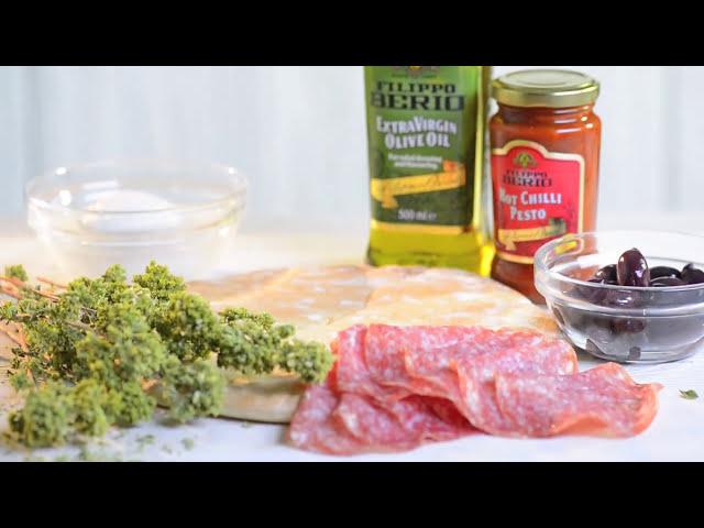 Italia Recipes: Filippo Berio Pizza Diavola