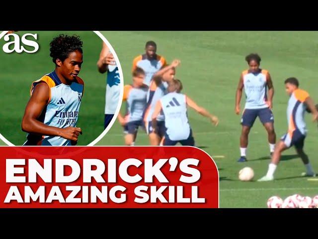 ENDRICK leaves MADRID team-mates SPEECHLESS with outrageos SKILL