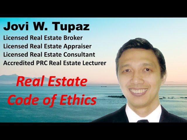 RESA   Code of Ethics 2019 for Philippine Real Estate