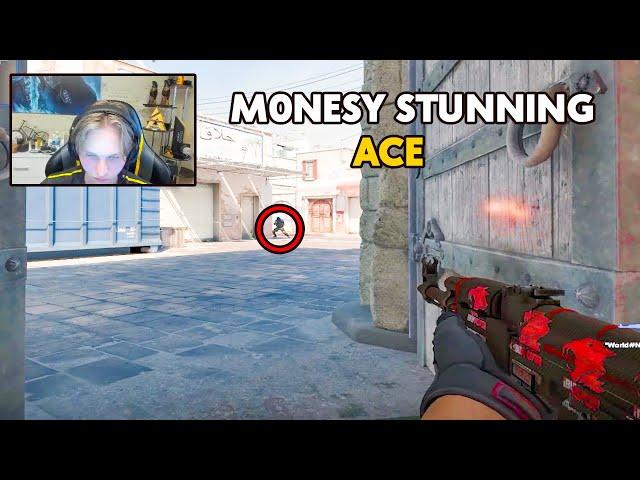 M0NESY outshines everyone and gets an Ace! CS2 Highlights